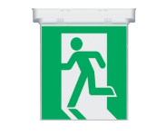 Đèn EXIT LED chỉ lối thoát nạn treo trần 1&2 mặt to KTC (KTel) Hàn quốc (KFI) Tân Viễn Cảnh