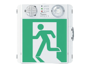 Đèn LED hướng dẫn lối thoát nạn có tiếng nói và đèn chớp một mặt vừa KTC (KTel) Hàn quốc (KFI) Tân Viễn Cảnh