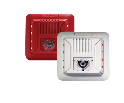 Bộ còi đèn chớp LED báo cháy lắp trên trần trong nhà 24VDC Nittan (UL) Tân Viễn Cảnh (Newpro Vietnam)