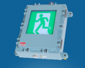 Đèn EXIT LED chỉ lối thoát nạn chống nổ chống lửa loại nhỡ 1 mặt Hankuk Hàn quốc (KS/KFI) Tân Viễn Cảnh